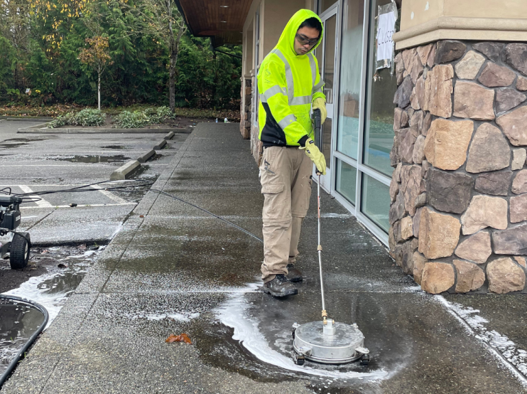 Homepage - our services - pressure washing